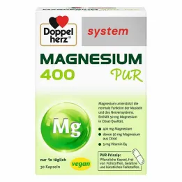 Doppelherz Magnesio 400 Cápsulas del sistema Pur, 30 ST