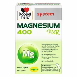 Doppelherz Magnesio 400 Cápsulas del sistema Pur, 60 ST