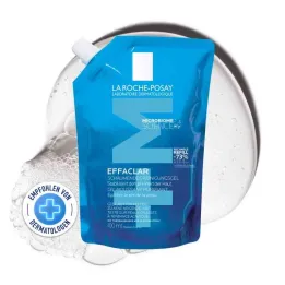 Recambio de gel limpiador espumoso Effaclar de La Roche Posay (400 ml)