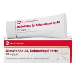 Diclofenaco AL gel para el dolor fuerte 20 mg/g gel, 150 g