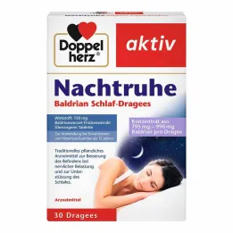 Doppelherz noche dormir valeriana dormir grageas, 30 st