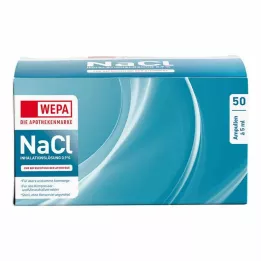 WEPA Solución para inhalación NaCl al 0,9%, 50X5 ml