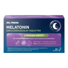 Dr. Theiss Melatonin &amp; tabletas para dormir, 60 piezas