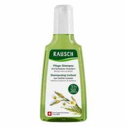 Champú de cuidado Rausch con hierbas suizas, 200 ml
