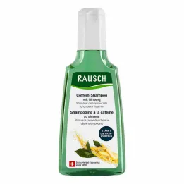 Champú de cafeína Rausch con ginseng, 200 ml