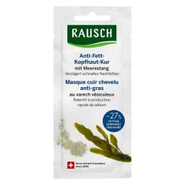Rausch tratamiento antigrasa para el cuero cabelludo con algas bolsa, 15 ml