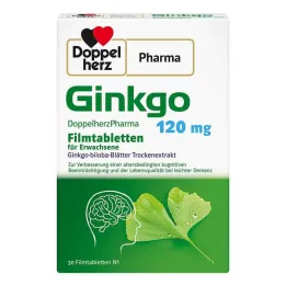 Ginkgo DoppelherzPharma 120 mg tabletas recubiertas de película, 30 st