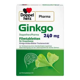 Ginkgo DoppelherzPharma 240 mg tabletas recubiertas de película, 30 st
