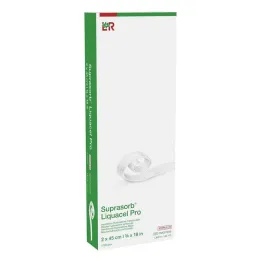 Suprasorb Liquacel Pro 2x45 cm Tamponadas, 5 PCS
