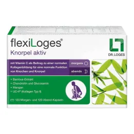 Cápsulas activas de cartílago Flexiloges, 240 piezas