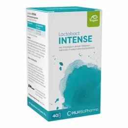 Cápsulas gastrorresistentes intensas de Lactobact, 40 piezas