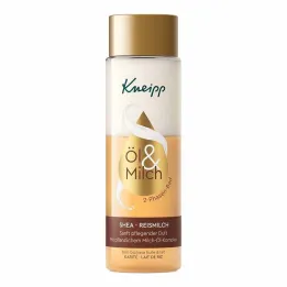 Kneipp Oil &amp; Leche de baño bifásica Leche de arroz y karité, 250 ml