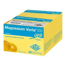 Magnesio Verla 300 gránulos de naranja, 100 st