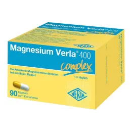 Magnesio Verla 400 cápsulas, 90 piezas