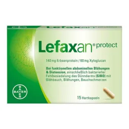 Lefaxan protege cápsulas duras, 15 piezas