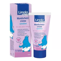 LINOLA Bebé &amp; Crema protectora infantil para heridas sensibles, 50 ml