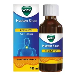 WICK Jarabe para la tos seca con miel, 180 ml