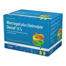Macrogol más electrolitos Dexcel 13,7 g Ple, 30 st