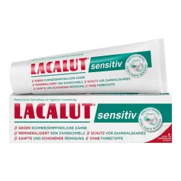 Pasta de dientes sensible Lacalut, 75 ml