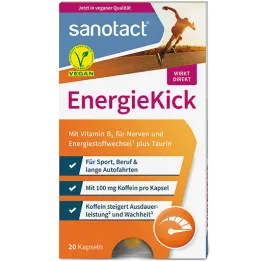 Cápsulas de patada energética Sanotact (20 piezas)