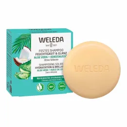 Weleda Champú Sólido Humedad & Brillo, 50 g