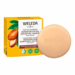 Reparación de champú sólido Weleda & cuidado, 50 g