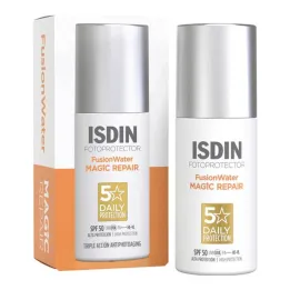 ISDIN Fotoprotector Fusion Water Magic Crema Reparadora, 50 ml