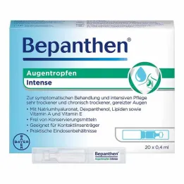 Bepanthen gotas para los ojos intenso EDO, 20x0,4 ml