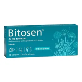 Bitosen 20 mg tabletas, 10 piezas