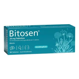 Bitosen 20 mg tabletas, 50 st