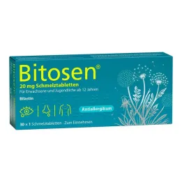 Bitosen 20 mg comprimidos bucodispersables, 30 st