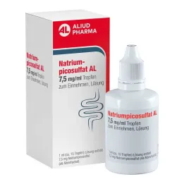 Picosulfato de sodio AL 7,5 mg/ml gotas orales, 50 ml