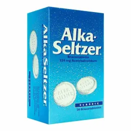 ALKA-SELTZER Comprimidos efervescentes clásicos, 2 x 10 unidades