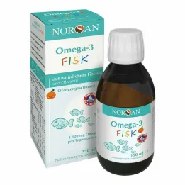 Norsan Omega-3 Fisk para niños líquido, 150 ml