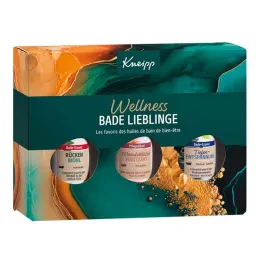 Favoritos del baño de bienestar Kneipp, 3x20 ml