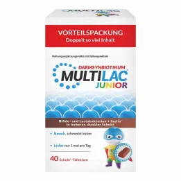 Tabletas multilac synbiotic junior, 40 st