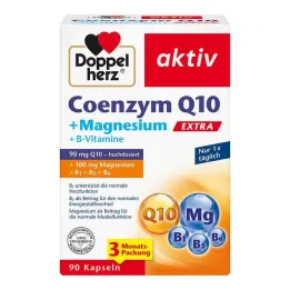 Doppelherz Coenzima Q10 Extra + Cápsulas de magnesio, 90 ST