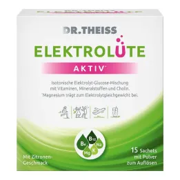 Dr. Theiss Elektrolüte Bolsitas de polvo activo, 15 st