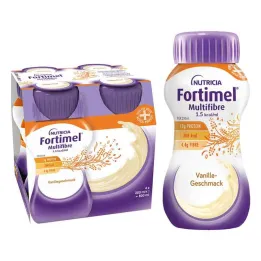 Fortimel Multifibras 1,5 Kcal sabor vainilla (4x200 ml)