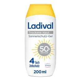 Loción protectora solar Ladival para piel seca LSF 50+, 200 ml