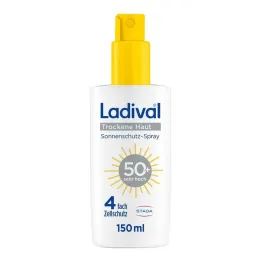 Ladival spray protector solar piel seca LSF 50+, 150 ml