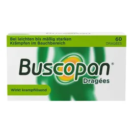 Grageas de buscopan, 60 piezas