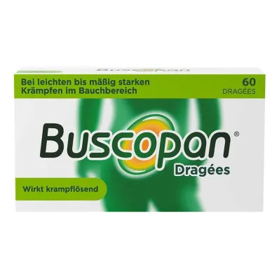 Grageas de buscopan, 60 piezas