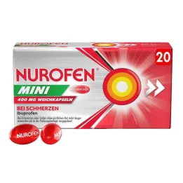 Nurofen Mini 400 mg cápsulas blandas, 20 piezas
