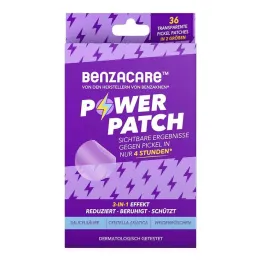 Parche de poder de Benzacare contra las espinillas, 36 PCS