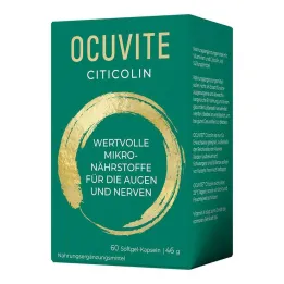Cápsulas de citicolina de ocuvita, 60 piezas
