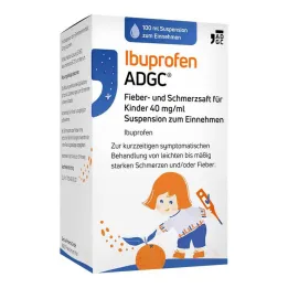 Ibuprofeno ADGC jugo para fiebre y dolor niños 40 mg / ml, 100 ml
