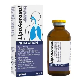 Solución de inhalación de lipoaerosol, 50 ml