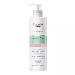 EUCERIN DermoPure Gel Limpiador Triple Efecto 400 ml Gel, 400 ml