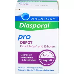 MAGNESIUM DIASPORAL por DEPOT Dormirse + Recuperarse, 30 piezas